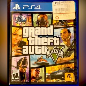 Grand Theft Auto 5 for PlayStation 4.